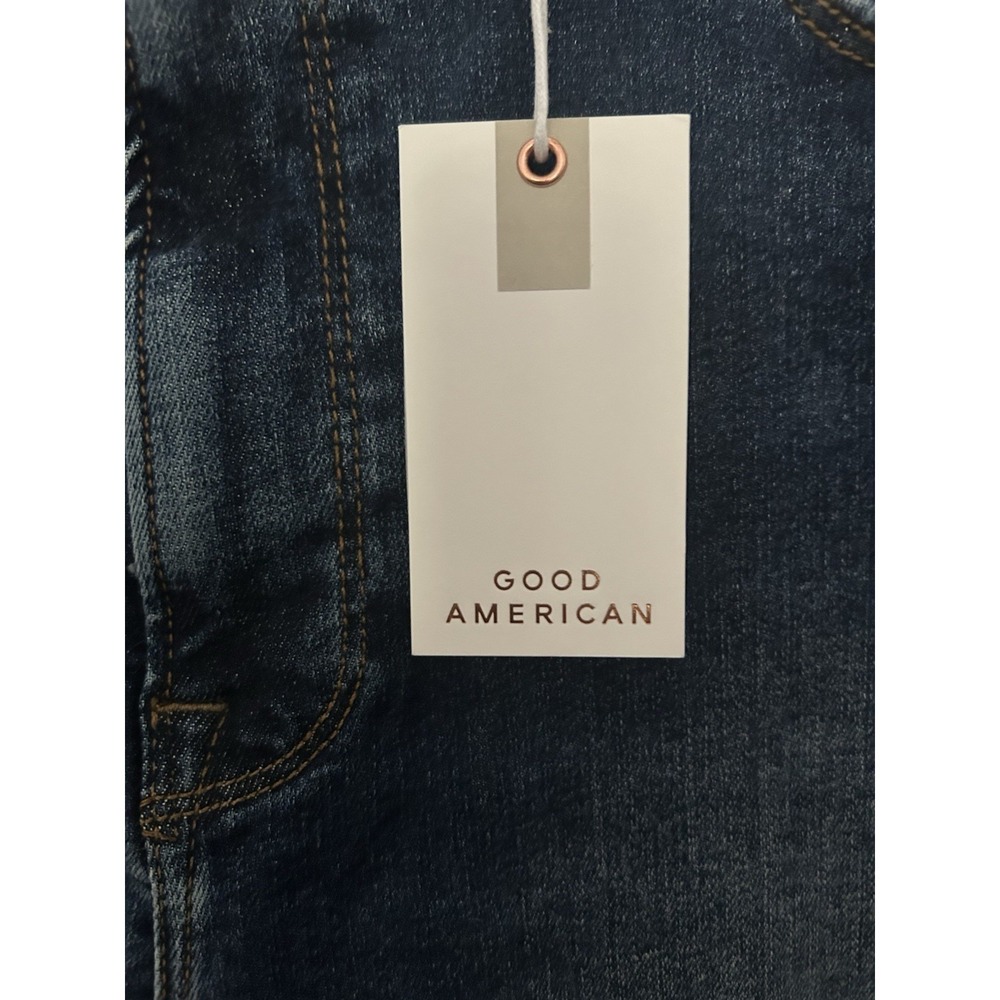 NWT Good American Women's Jeans Classic Slim Bootcut Size 20-26 Inseam In Pics - Picture 2 of 9